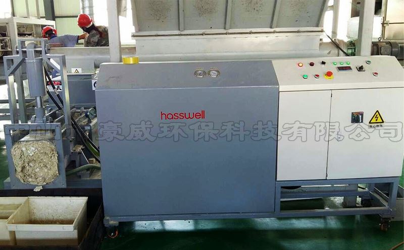 哈爾濱家電拆解線采購聚氨酯泡沫壓實機